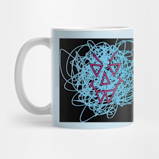 Scribble Face Mug